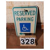 Handicap Parking Sign