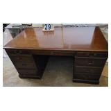 Executive Desk (York) all Wood 29 X 61 X 34 Drawer