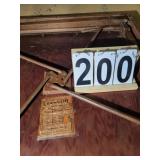 Leather Top Leg-o-Matic Card Table