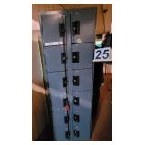 12 Stack Employee Lockers