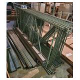 Pallet Shelving 11 Uprights ~ 24 Cross Members