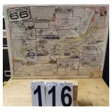 Old Route 66 19 X 25