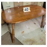 Oval Kitchen Table 29 1/2 X 60 X 36