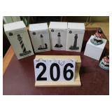 4 ~ Lefton American Light Houses ~