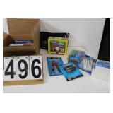 Box Of Office Supplies Includes Pens - Index-