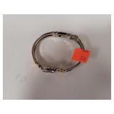 Jeweled Bracelet Marked 950 40.2 Grams