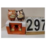 Fox Salt & Pepper - Owl Salt & Pepper