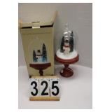 Light Up Musical Snowman Cloche