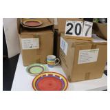 3 Boxes of New Dishes Includes Plates ~ Cups~