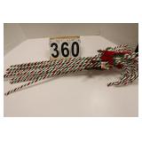 Plastic Yard Candy Canes