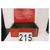 7" X 18 Metal Cake Box