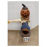 Ceramic Pumpkin Luminaire 44"T