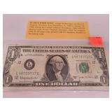 1963 Joseph Barr $1 Note Scarce