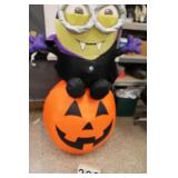 Inflatable Pumpkin & Minion