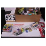 Box Of Toys Includes Mini Ninja Turtles - Paw -