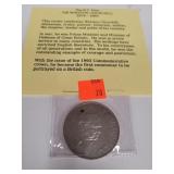 Sir Winston Churchill 1965 Commemorative Coin