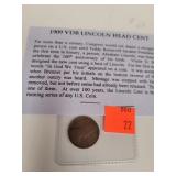 1909 VDB Lincoln Head Cent