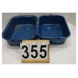 Pair of Roaster Pans No Lids