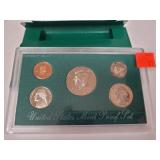 US Mint Proof Set 1996