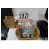Box w/ Sea Shells ~ Foot Massager ~Baskets ~