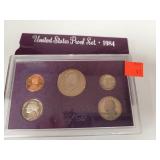 US Mint Proof Set 1984