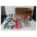 Box W/ Flat Ware - Cookie Cutters - Kitchen -