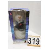 Snowflake Spinning Snowman