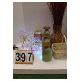 Box w/ Vases ~ Wind Chime ~ Basket ~