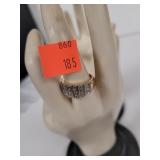 Ring Marked 925 Size 6 4.8 Grams