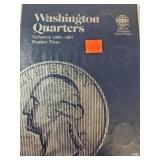Washington Quartrs 1965 - 1987 Complete -Book 3