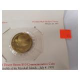 Heroes of Desert Storm $10 Commemorative Coin