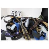 Box Of Assorted Belts Size 36
