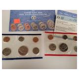 US Mint UNC Coin Set 1991