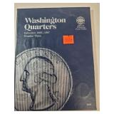 Washington Quarter Book 1965-1987 Not Complete-