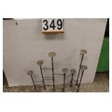 Metal Adjustable Candle Holder 26"T X 30"W