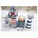Outdoor Lighthouse Decor