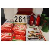 New Holiday Dish Towels - Tins - Candles -