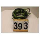 Green & Black Extension Cord