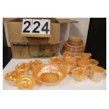 Fire King Glassware Cups~ Plates~ Saucers