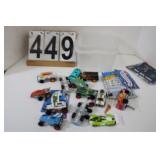 Small Clear Box W/ Put Together Hot Wheels