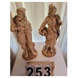 Marwal Inc Chalk Figures (Fisherman Figurines)