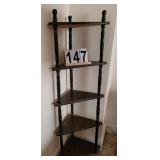 5 Tier Corner Shelf 57 T 15" Corner