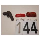 Sun Rubber Co 1939 Toy Car (Missing Axel) ~ Toy Gu