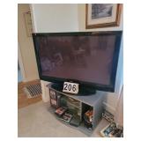 Sanyo 50" TV ~ JVC DVD Player ~ VHS Tapes ~ DVD