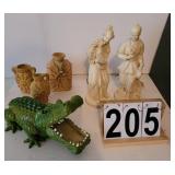 Asian Figures ~ Alligator ~