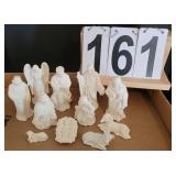 Porcelain Nativity Scene