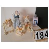 Box of Angel Figures w/ 1 Precious Moment