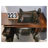 Bruce Sewing Machine Springfield IL (Treadle)