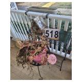 Metal Plant Stand ~ Hanging Plant Stand