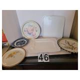 Group of Serving Trays Various sizes ~ 2 Currier a